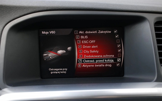 Volvo V60 Cross Country cena 87955 przebieg: 110535, rok produkcji 2018 z Kleczew małe 466